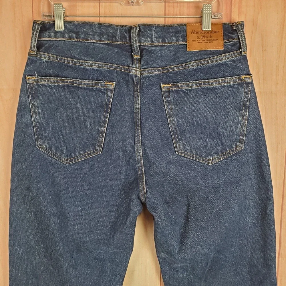 Abercrombie & Fitch Mens Jeans 32X32 Blue Cotton 5-Pockets Design Relaxed-Fit